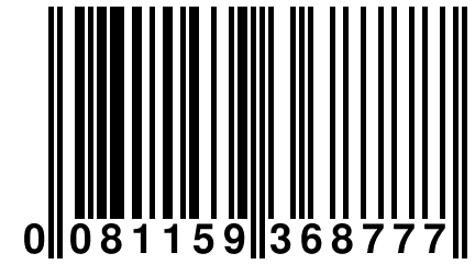 0 081159 368777