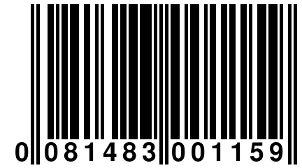 0 081483 001159