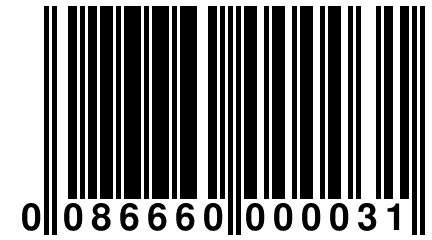 0 086660 000031