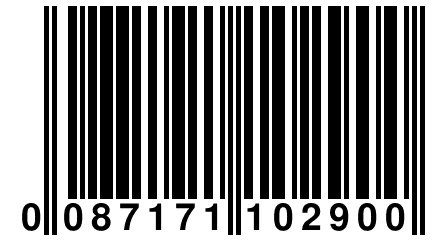 0 087171 102900