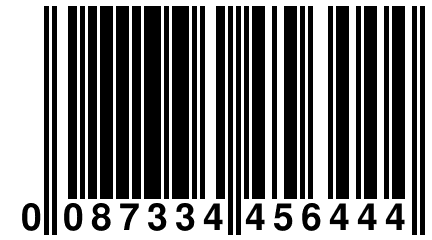 0 087334 456444