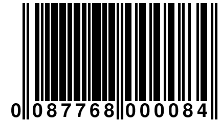 0 087768 000084