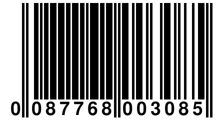 0 087768 003085