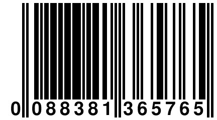 0 088381 365765