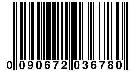 0 090672 036780