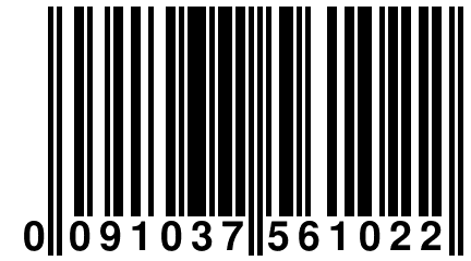 0 091037 561022