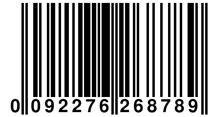 0 092276 268789