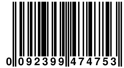 0 092399 474753