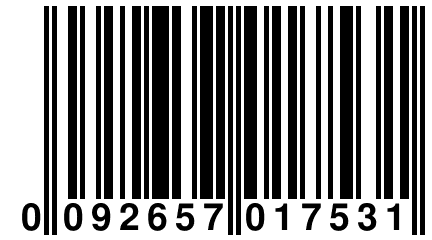 0 092657 017531