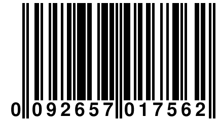0 092657 017562