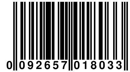 0 092657 018033