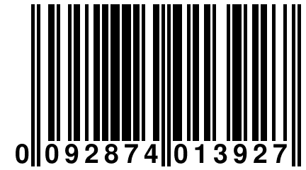 0 092874 013927