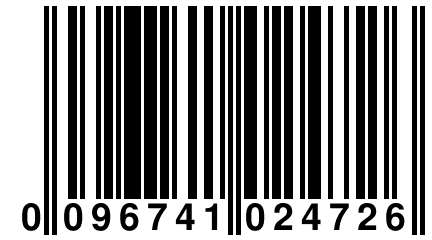 0 096741 024726