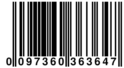 0 097360 363647