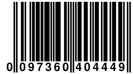 0 097360 404449