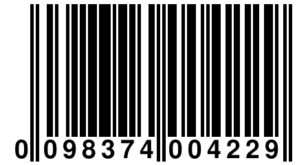 0 098374 004229