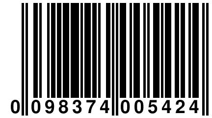 0 098374 005424