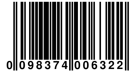 0 098374 006322