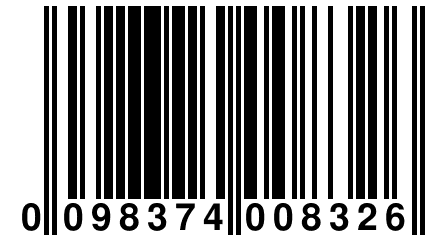 0 098374 008326