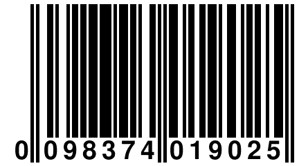 0 098374 019025