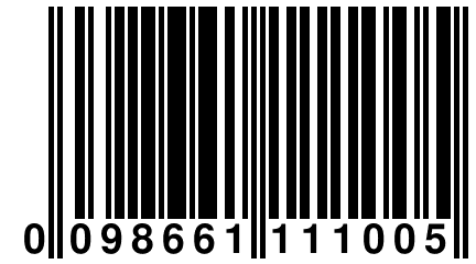 0 098661 111005