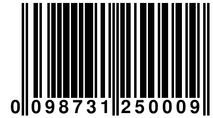 0 098731 250009