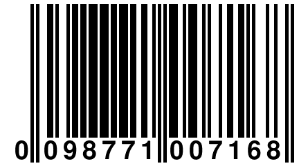 0 098771 007168