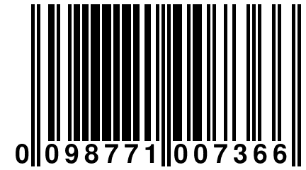 0 098771 007366