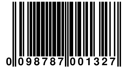 0 098787 001327