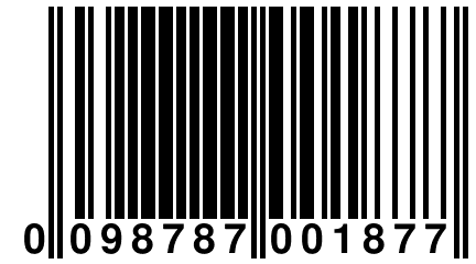 0 098787 001877