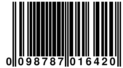 0 098787 016420