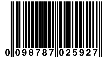 0 098787 025927