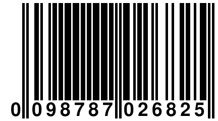 0 098787 026825