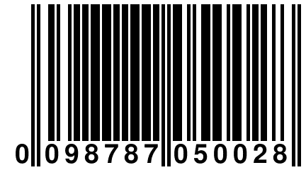 0 098787 050028