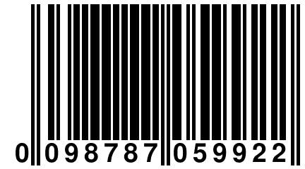 0 098787 059922