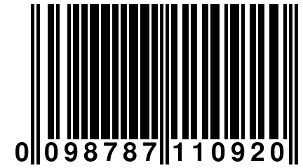 0 098787 110920