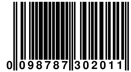 0 098787 302011