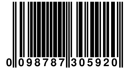 0 098787 305920