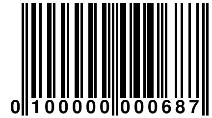 0 100000 000687