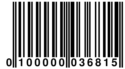 0 100000 036815