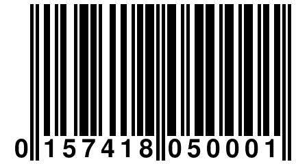 0 157418 050001