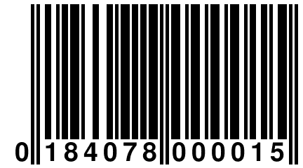 0 184078 000015