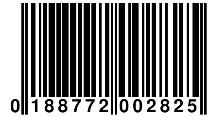 0 188772 002825