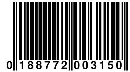 0 188772 003150