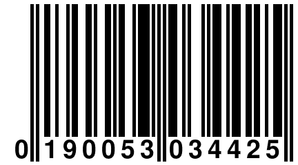0 190053 034425