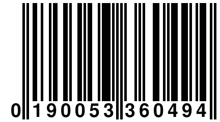 0 190053 360494