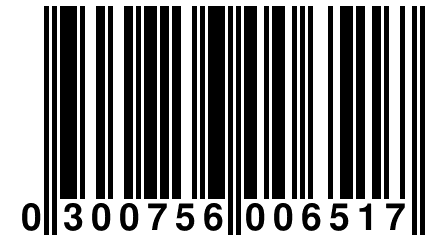 0 300756 006517