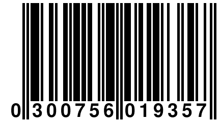0 300756 019357