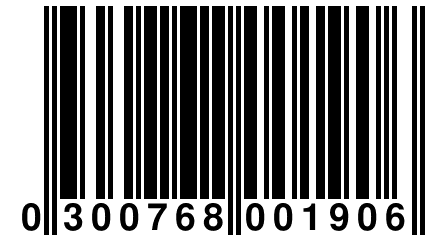 0 300768 001906