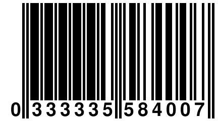 0 333335 584007